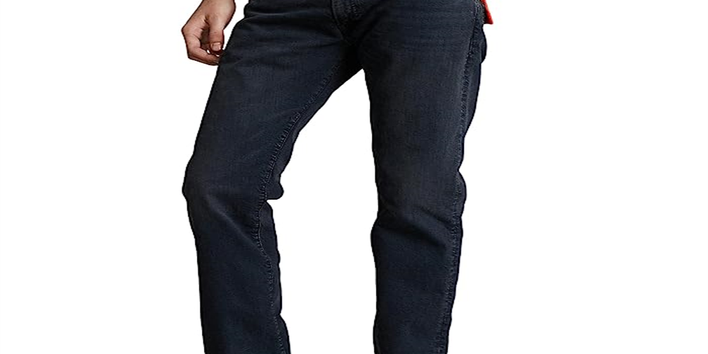 Ralph Lauren Men's Varick Slim Straight Jeans Blue Size 36X32