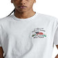 Polo Ralph Lauren Men's Classic Fit Flag Jersey T-Shirt White Size X-Large