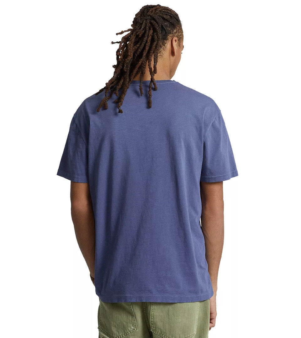 Polo Ralph Lauren Classic Fit Jersey Graphic T-Shirt Blue Size S