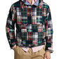 Ralph Lauren Men's Patchwork Madras Pullover Jacket Green Size Medium
