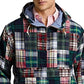 Ralph Lauren Men's Patchwork Madras Pullover Jacket Green Size Medium