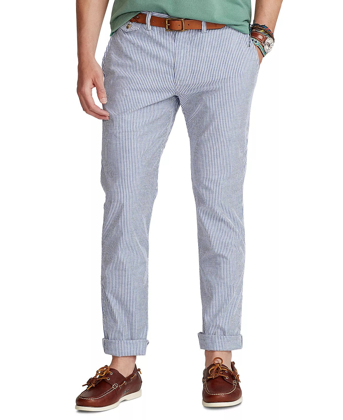 Polo Ralph Lauren Men's Slim Tapered Fit Polo Prepster Pants Blue Size 38X30