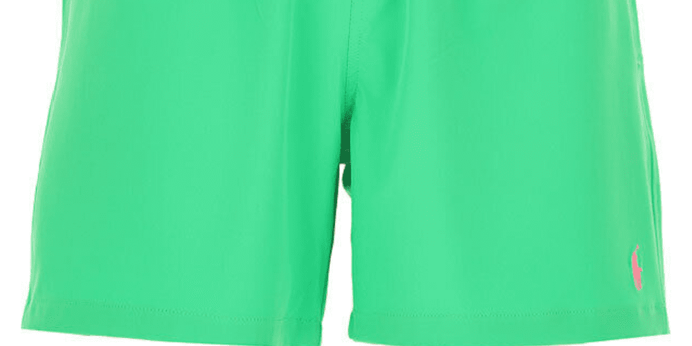 Polo Ralph Lauren Men's Classic Swim Trunks Green Size Large