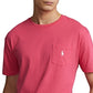 Polo Ralph Lauren Men's Classic-Fit Jersey Pocket T-Shirt Hot Pink Size XL
