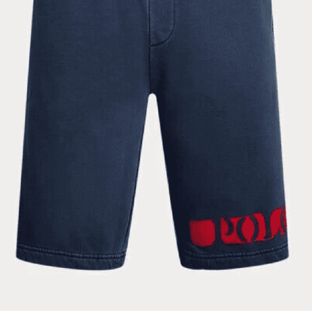 Polo Ralph Lauren Men's Logo Fleece Shorts Blue Size X-Large