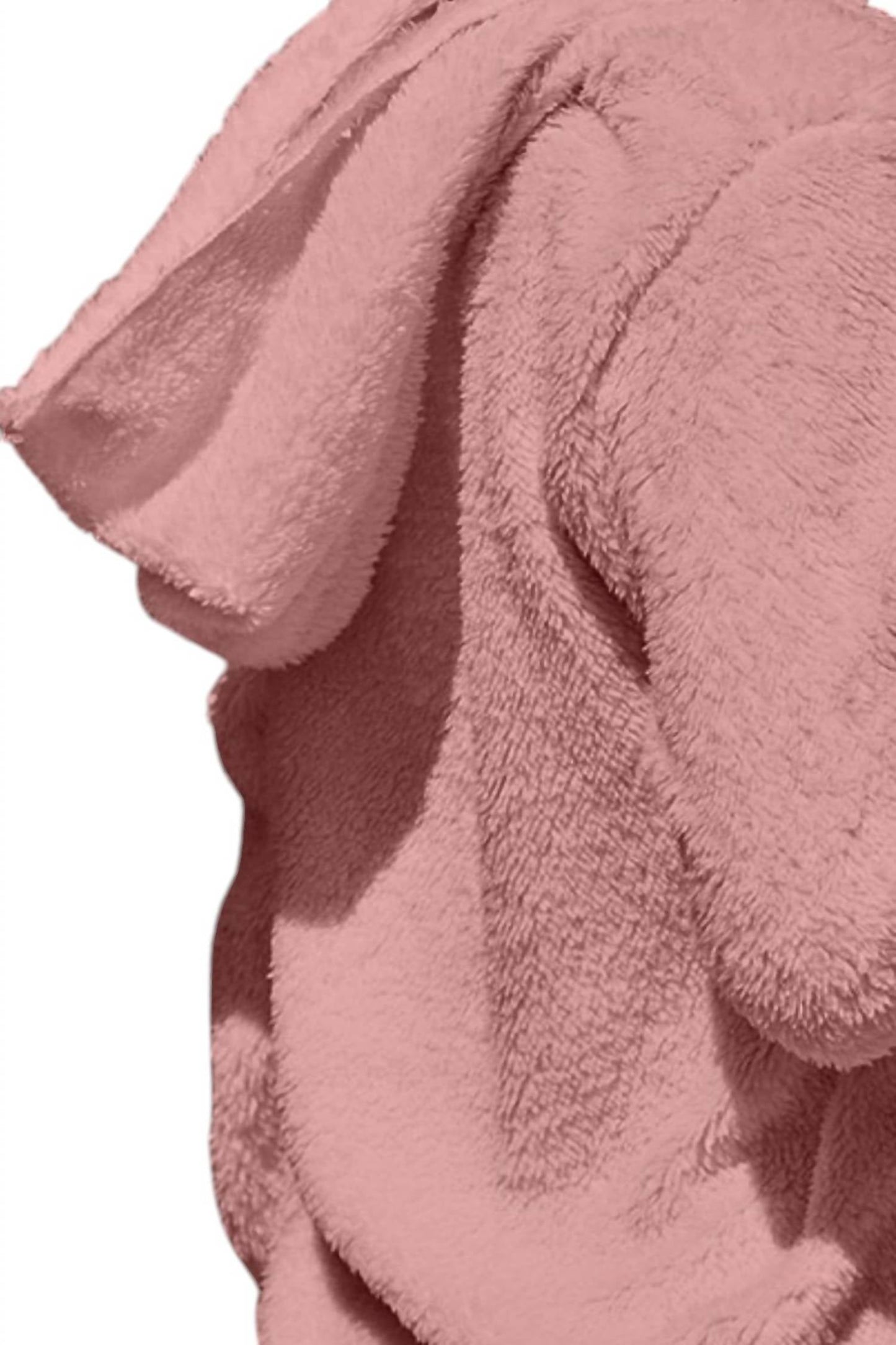 Double Take - Full Size Teddy Hooded Jacket with Pockets