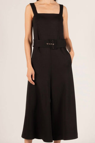 P.Cill - Lori Culotte Belted Jumpsuit