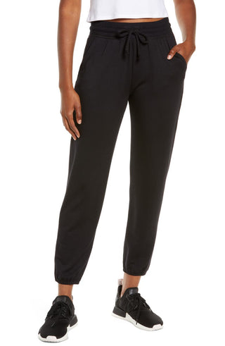 Beyond Yoga Weekend Sweatpants in Black , Size Small Black