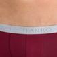 Hanro Men's Essentials Cotton Stretch Boxer Briefs Pack of 2 Red Size Large