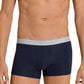Hanro Men's Cotton Essentials 2 Pack Boxer Briefs Blue Size Small