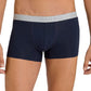 Hanro Men's Cotton Essentials 2 Pack Boxer Briefs Blue Size X-Large