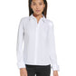 Calvin Klein Women's Knit Button Down Shirt White Size XL