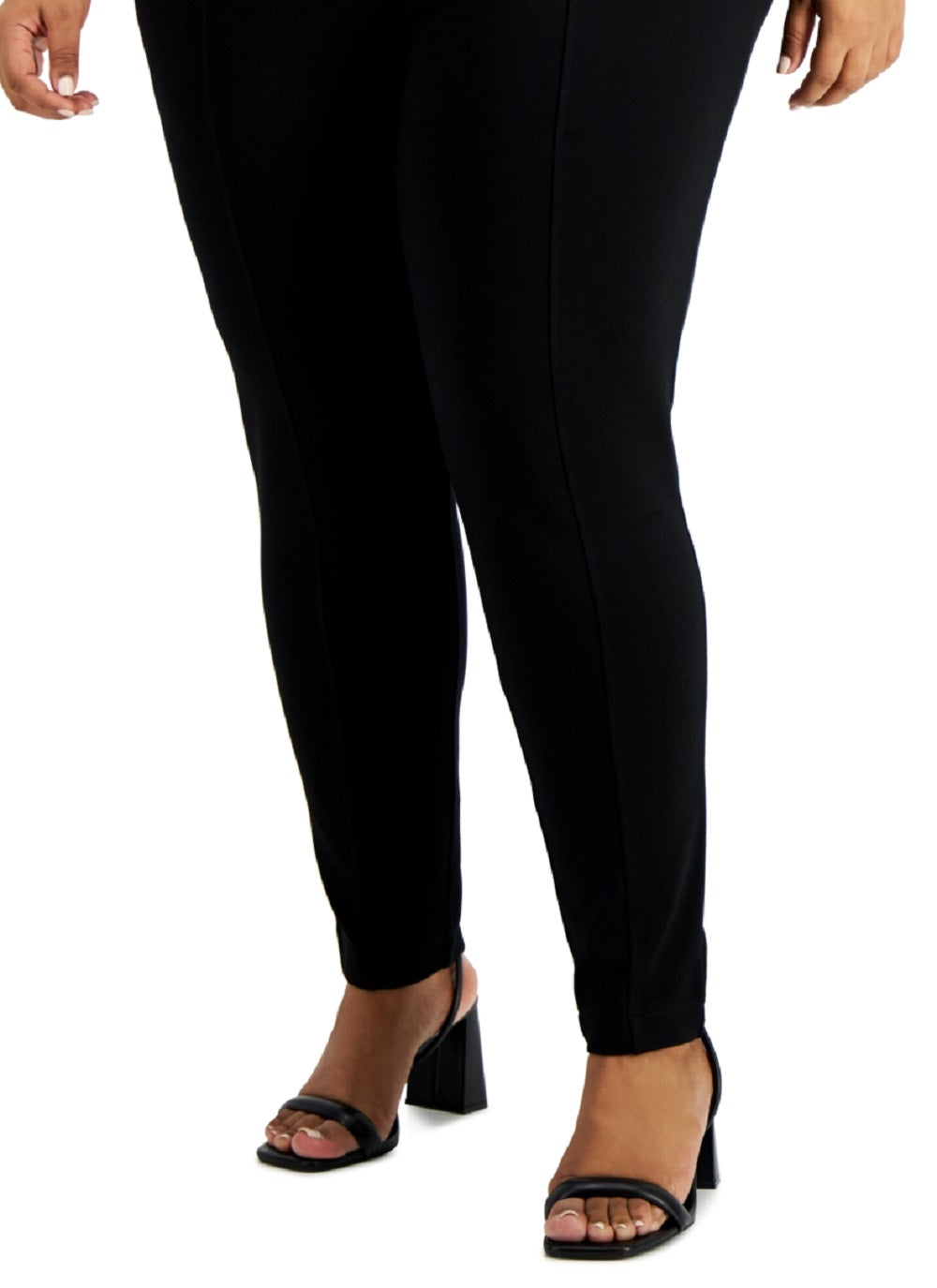 Calvin Klein Women's Compression Skinny Pants Black