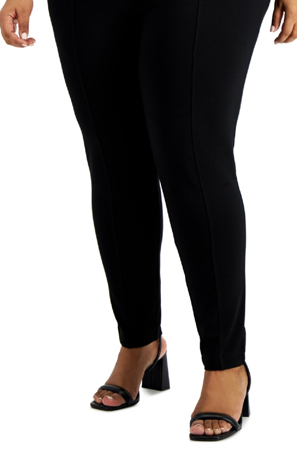 Calvin Klein Women's Compression Skinny Pants Black