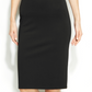Calvin Klein Women Wide-Waistband Stretch Pencil Skirt Black S
