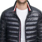 Tommy Hilfiger Men's Quilted Packable Jacket Black Size Large