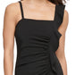 GUESS Women's Ruffled Bodycon Dress Black Size 10