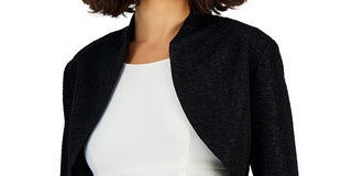 Connected Women's Bolero Jacket Black Size Medium
