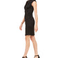 Connected Women's Mesh Panel Dress Black Size 10