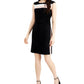 Connected Women's Colorblocked Sheath Dress Pink Size 8Petite