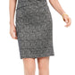 Connected Women's Starburst Sheath Dress Black Size 10Petite