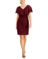connected-womens-chiffon-overlay-eyelash-sheath-dress-purple-size-7