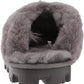 UGG Women's Shearling Lined Slipper Gray Size 7