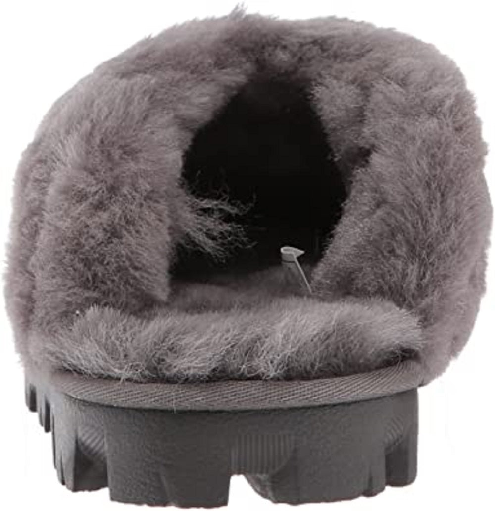 UGG Women's Shearling Lined Slipper Gray Size 7