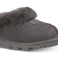 UGG Women's Shearling Lined Slipper Gray Size 10