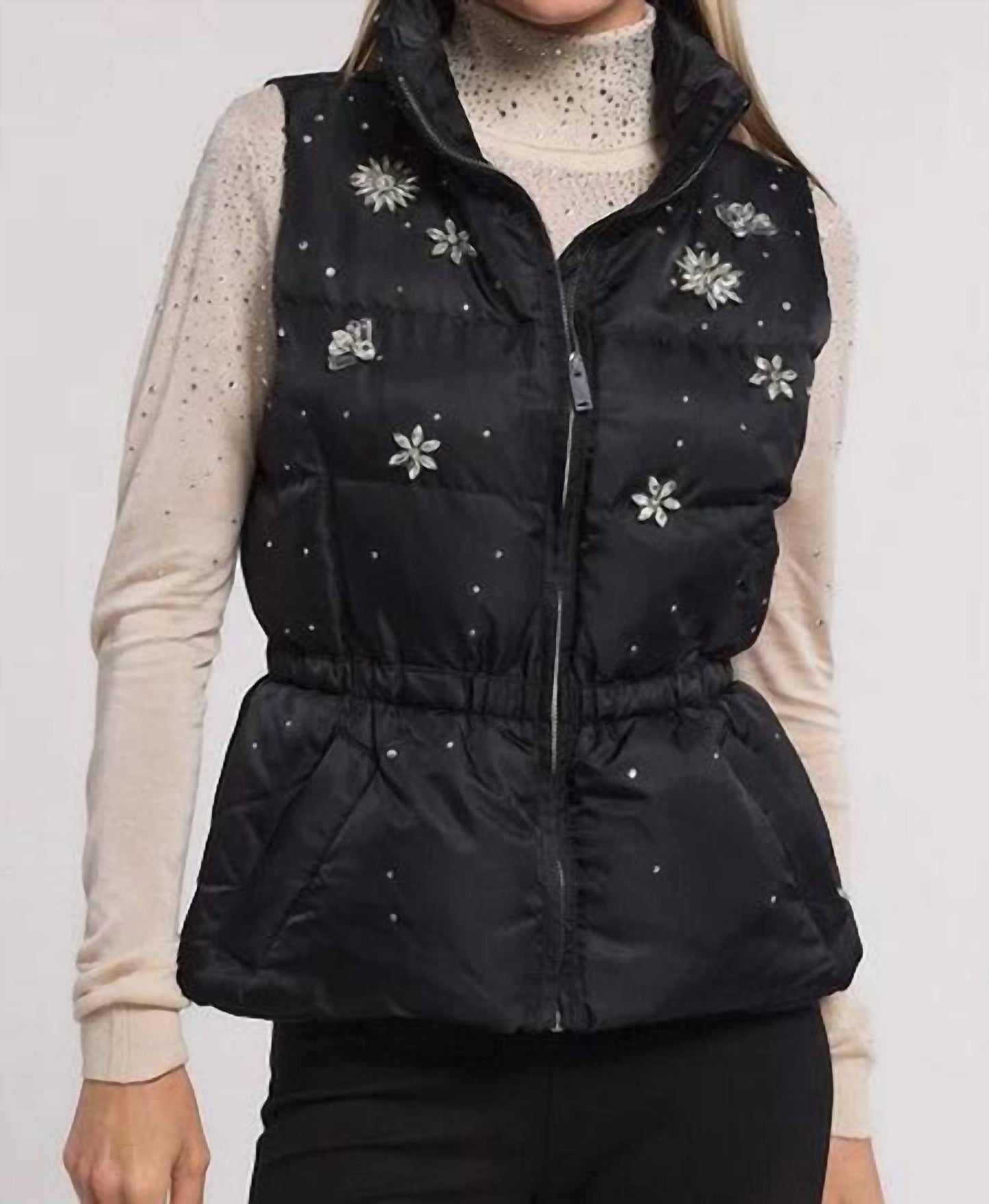 Generation Love - Jenia Crystal Puffer Vest