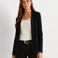 Ralph Lauren Women's Sweater Blazer Black Size Medium