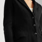 Ralph Lauren Women's Sweater Blazer Black Size Medium