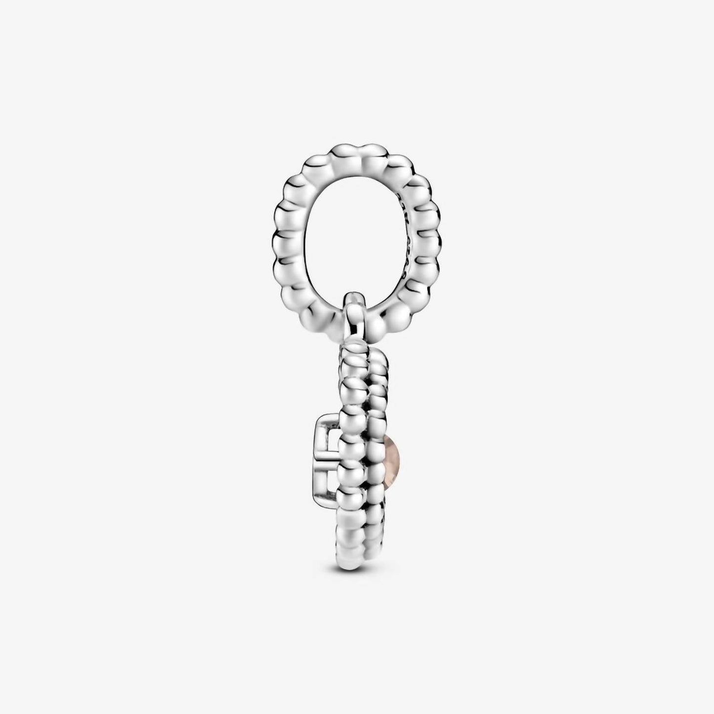 Pandora - June Beaded Heart Dangle Charm