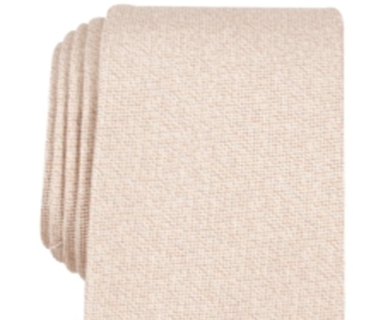 Perry Ellis Portfolio Men's Laurel Slim Tie Beige Size Regular