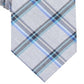 Perry Ellis Men's Tartan Plaid Slim Neck Tie Blue Size Regular