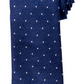 Perry Ellis Men's Keaton Dot Silk Tie Blue Size Regular