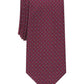 Alfani Men's Slim Neat Tie Red Size Regular