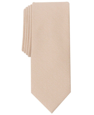 Bar III Men's Sable Solid Tie Beige Size Regular