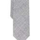 Bar III Men's Grenier Solid Tie Gray Size Regular