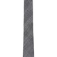 INC International Concepts Men's Glen Plaid Skinny Tie Black Size Regular