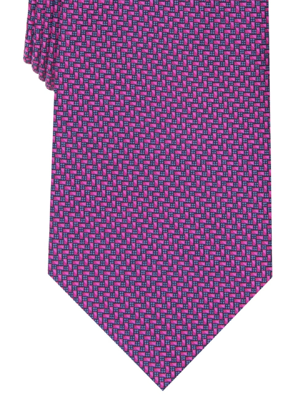 Perry Ellis Men's Harding Micro Tie Purple Size Regular