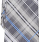 Perry Ellis Men's Dixon Plaid Tie Black Size Regular