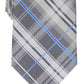 Perry Ellis Men's Dixon Plaid Tie Black Size Regular