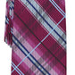 Perry Ellis Men's Dixon Plaid Tie Pink Size Regular