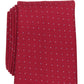Club Room Men's Bower Dot Tie Red Size Regular