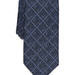 Alfani Men's Wendell Grid Tie Blue Size Regular
