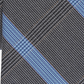 Alfani Men's Bermudo Plaid Slim Tie Gray Size Regular