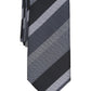 Alfani Men's Cormack Striped Slim Tie Gray Size Regular