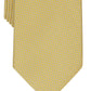 Perry Ellis Men's Sabry Mini Print Tie Yellow Size Regular