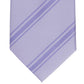 Alfani Men's Trinity Stripe Slim Tie Purple Size Regular